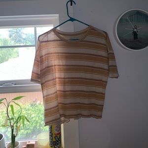 American Eagle stripped teee